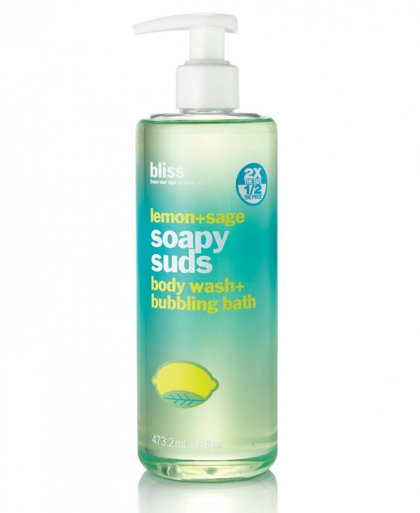 Bliss soapy suds body wash