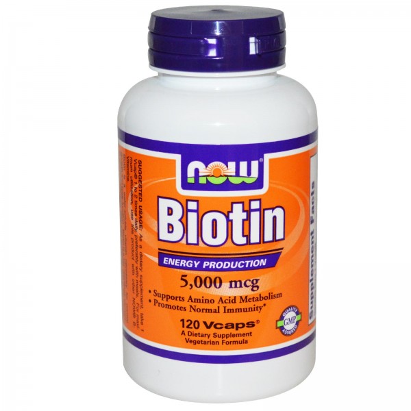 NOW biotin supplement