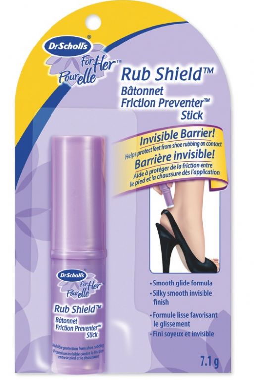 Dr. Scholl's For Her Rub Shield Friction Preventer Stick