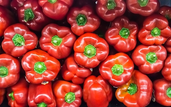 super foods - red peppers