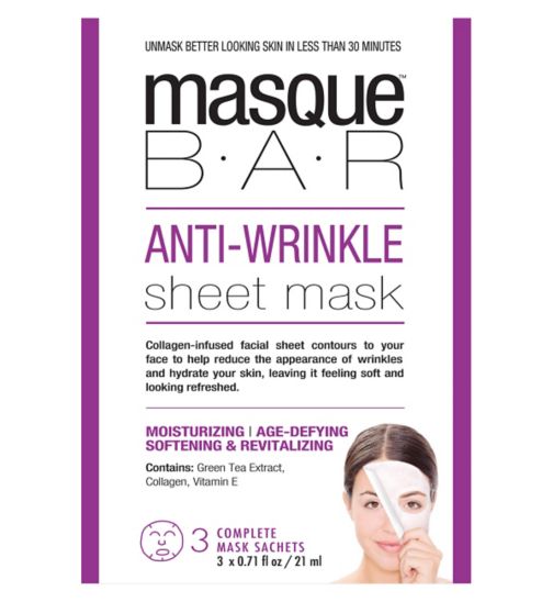 Masque Bar by Look Beauty Wrinkle sheets