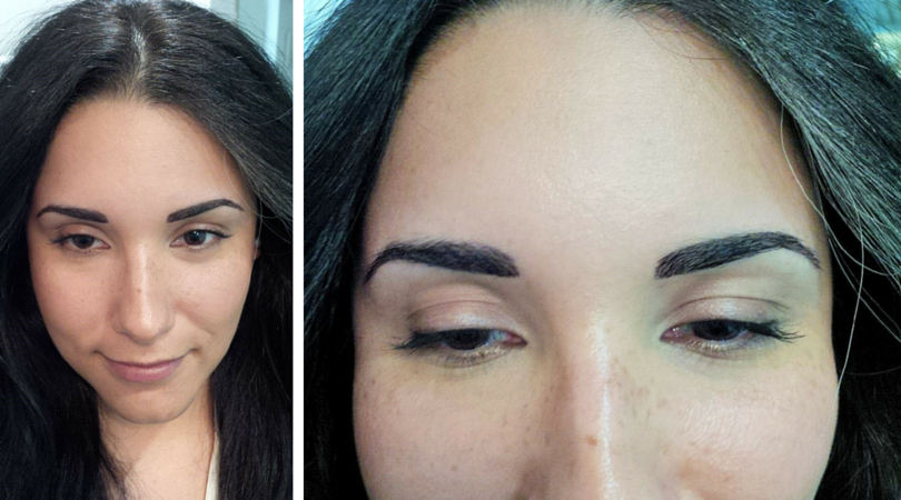 Eyebrow Extensions - After