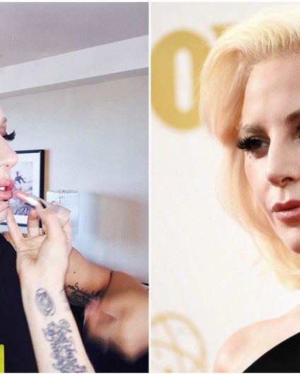 lady gaga's emmy look