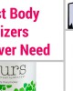 best body moisturizers