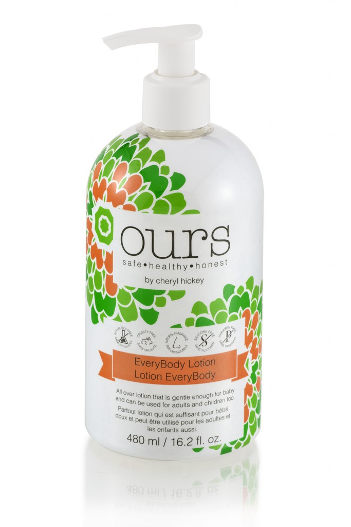 Ours by Cheryl Hickey EveryBody Lotion